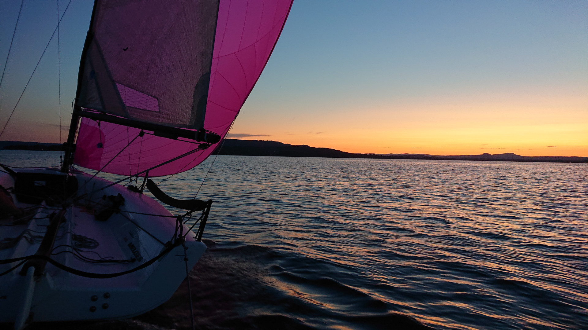 Melges Sonnenuntergang 2