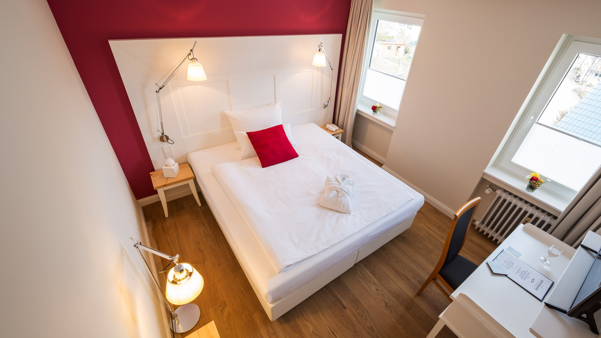 Einzellzimmer Bett