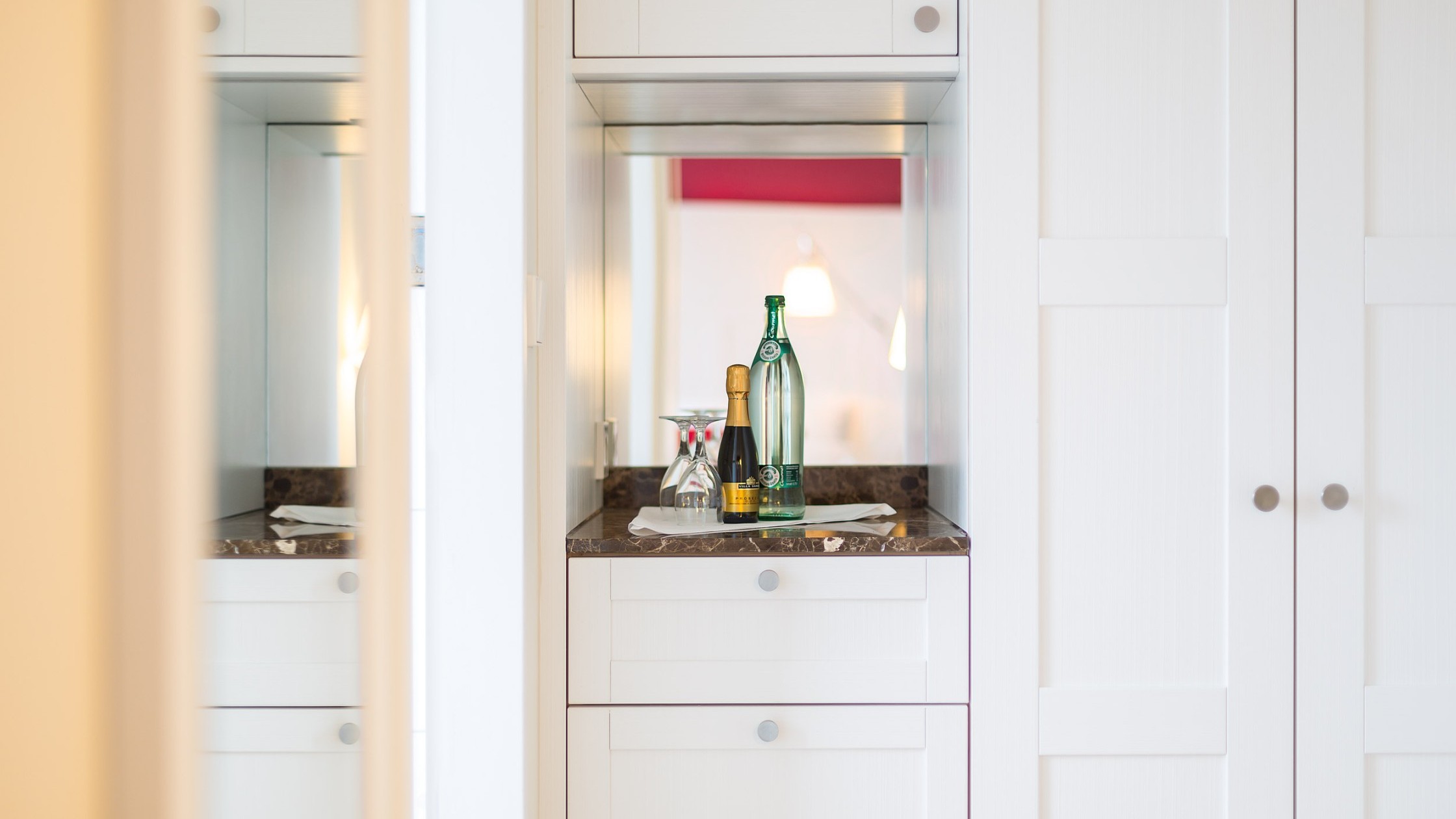 Small double room closet